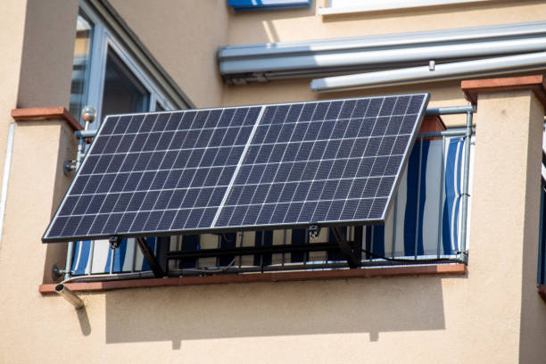 istock Balcony power plant on an apartment building 2200766978