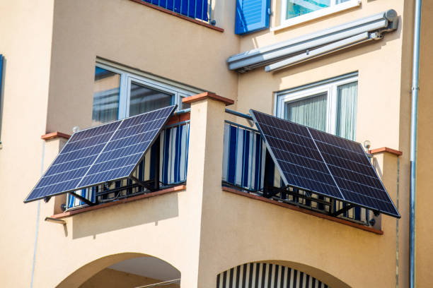 istock Balcony power plant on an apartment building 2200767011