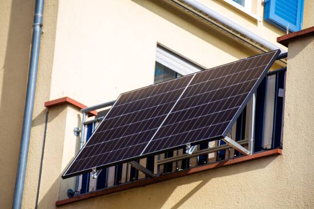 istock Balcony power plant on an apartment building 2200767019