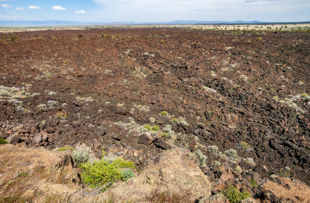istock Rugged Lava Field at Lava Beds National Monument 2200778848