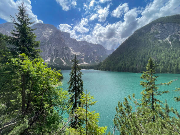istock Pragser Wildsee or Lago di Braies in the Dolomites during springtime 2200781662
