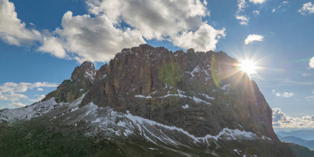 istock Langkofel or Sassolungo mountain group in the Dolomites 2200781935