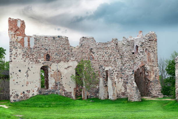 istock Medieval castle built by the Livonian Order 2200783308