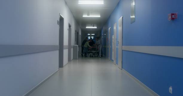 istock Doctors are taking the patient on a gurney 2200785102