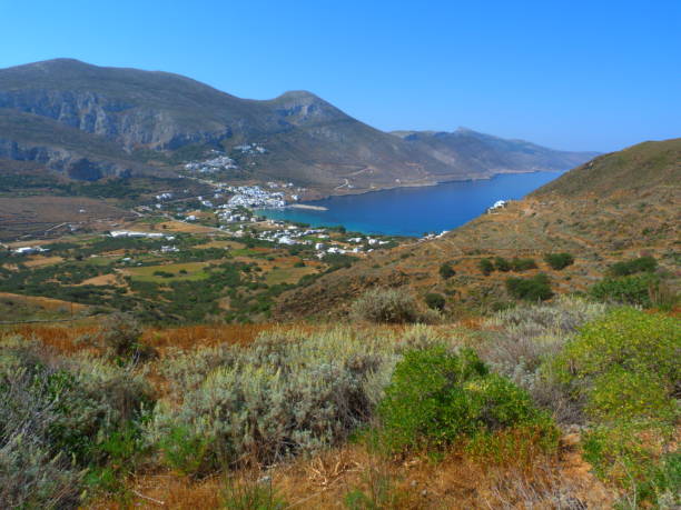 istock Aegiali bay, Amorgos island, Cyclades archipelago, Greece 2200792777