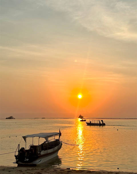 istock Sunset in Nusa Lembongan - Indonesia 2200796031