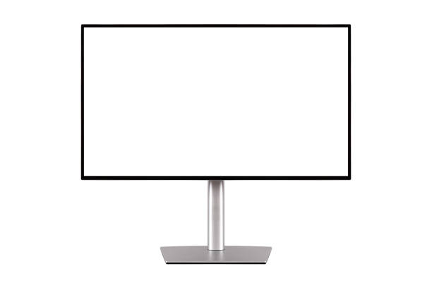 istock Smart monitor with blank screen isolated on white background. 2200802272
