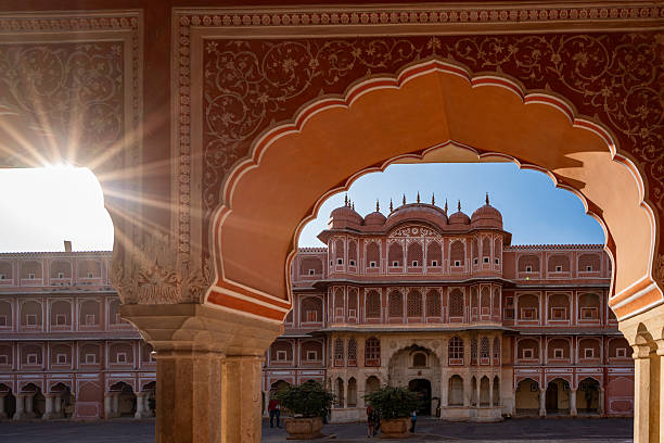 istock India. Rajasthan. Jaipur. City Palace. 2200825521