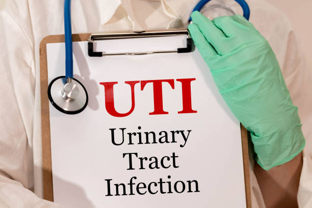 istock Concept of UTI - Urinary Tract Infection write on paperwork with stethoscope 2200830851