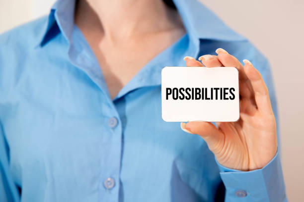 istock Changing the word impossible to possible with a pencil eraser 2200830878