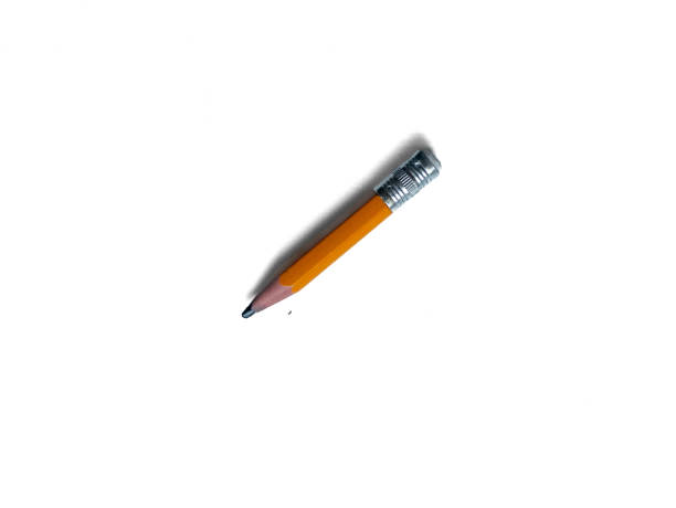 istock A pencil with a silver eraser on the end 2200836036