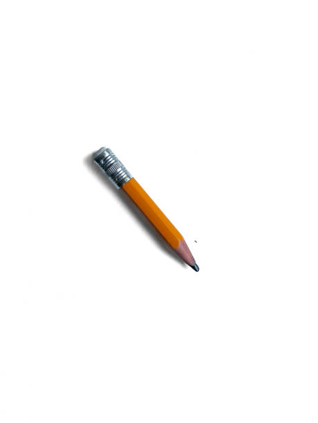 istock A pencil with a silver eraser on the end 2200836757