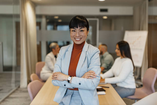 istock Professional Woman with Strategic Office Presence 2200841670