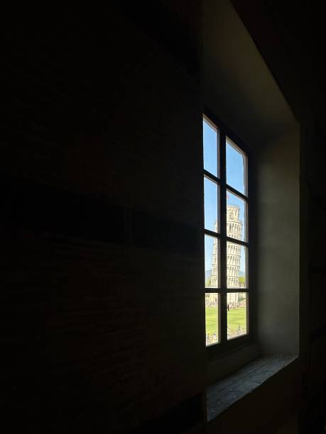 istock A window onto the Leaning Tower of Pisa 2200841830
