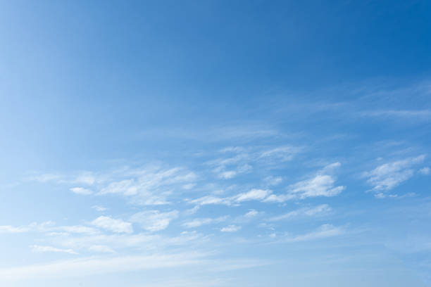 istock Serene Blue Sky with Scattered Cirrus Clouds High Resolution Nature Background 2200843575