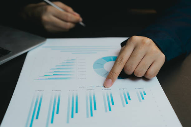 istock Detailed Analysis of Financial Data with Charts and Graphs 2200848713