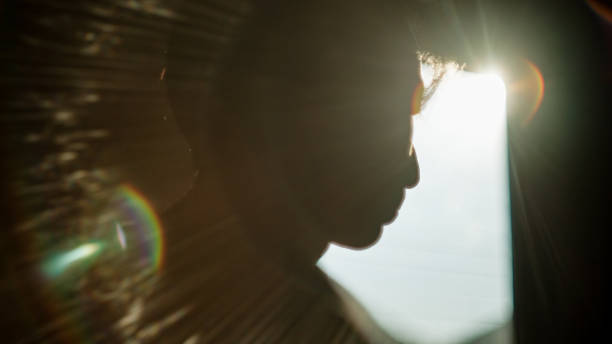 istock In silhouette of man contemplation. 2200850913
