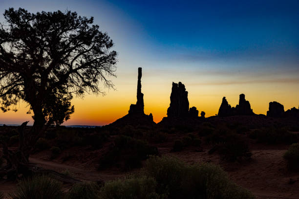 Sunrise at Monument Valley Navajo Tribal Park