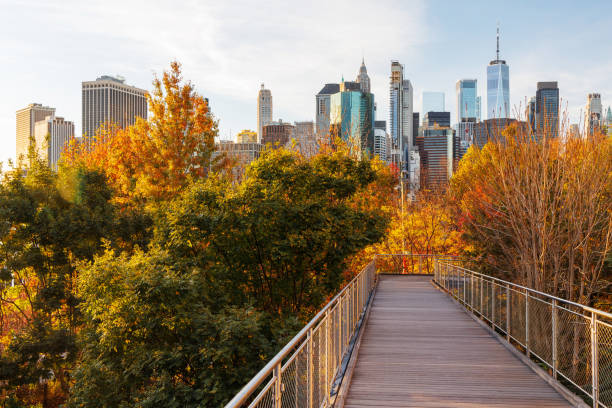 istock The New York Manhattan skyline during autumn 2200851248