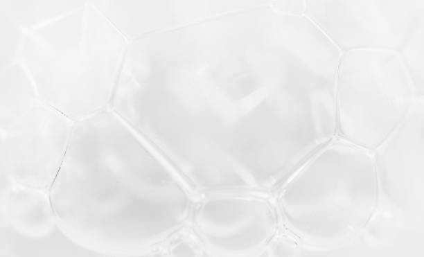 istock Macrophotography of white foam bubbles 2200855027
