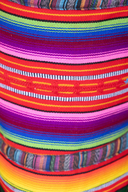 istock Colourful abstract of Guatemalan textile 2200858229