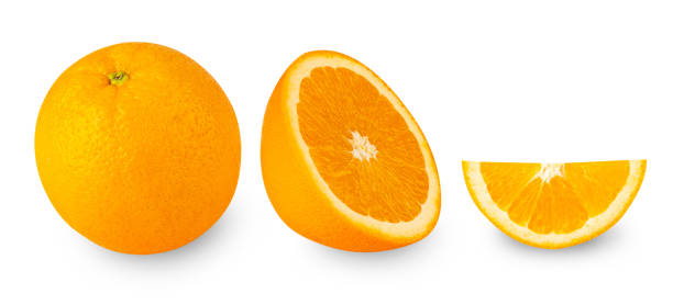 istock Orange isolated on white background with clipping path, full depth of field 2200862244