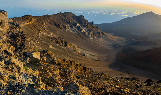 istock View Into Haleakala Crater at Sunrise 2200863164