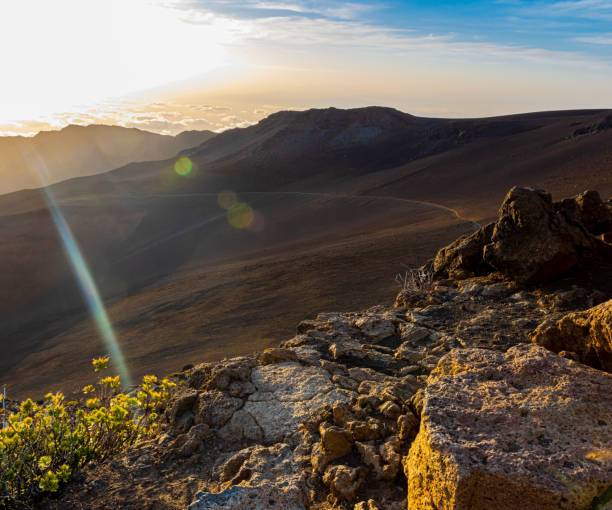 istock View Across Haleakala Crater at Sunrise 2200863172