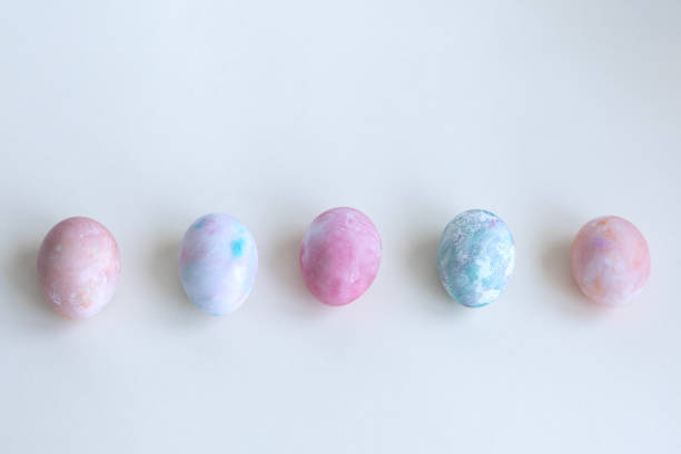istock Easter eggs are painted with pastel colors 2200864102