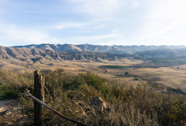 View of Edna Valley at Sunset, San Luis Obispo California