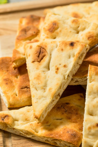istock Homemade Mediterranean Pita Bread Chips 2200904801