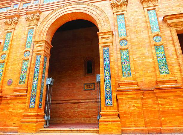 istock Old Building Tower Architecture . Plaza de Espana, Seville, Spain . 2200919927
