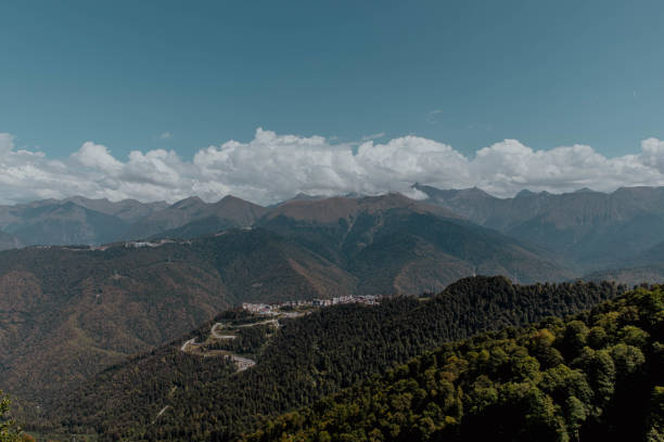 istock Beautiful scenery of the southern mountain range 2200928916