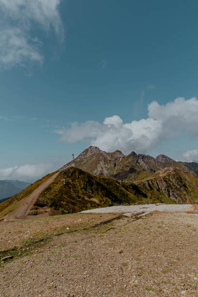 istock Beautiful scenery of the southern mountain range 2200937408