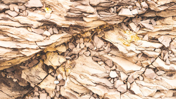 istock Close up grey beige rock background detail sharp 2200961207