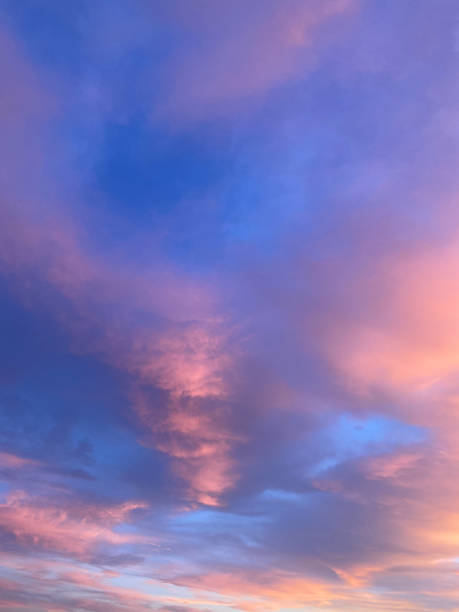 istock Pink, blue and indigo sky 2200973503
