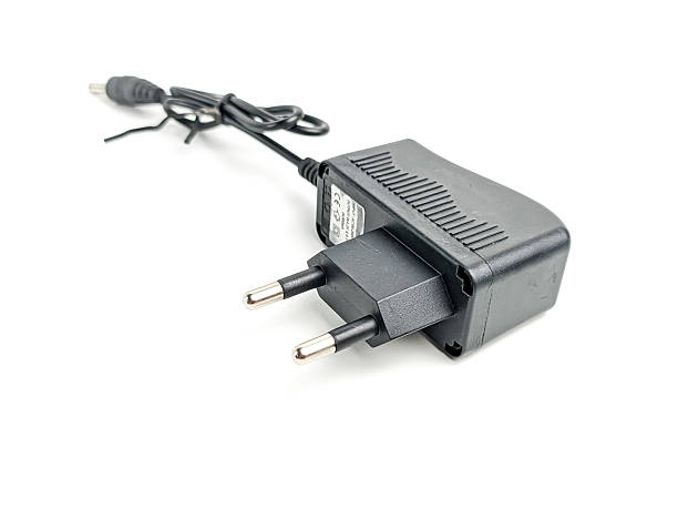 istock DC power Charger Adapter isolated on white background 2200996545