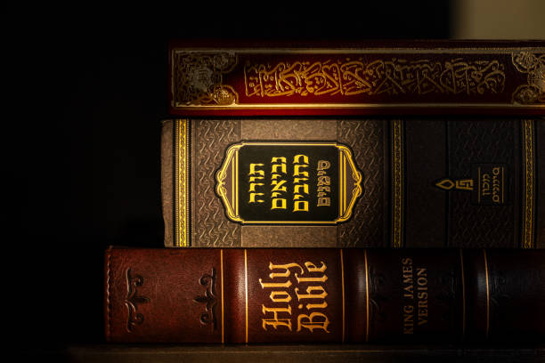 Hangul Bible book, rose and perfume bottle