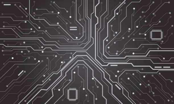 Grey Computer Chip 3,600+ Grey Computer Board Stock Illustrations, Royalty-Free Vector ...