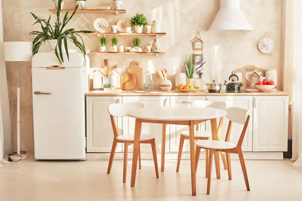 istock white scandinavian style flat with kitchen and livingroom 2201006567
