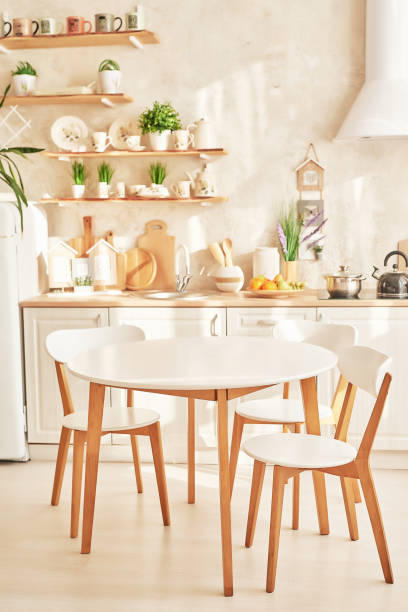 istock white scandinavian style flat with kitchen and livingroom 2201006581