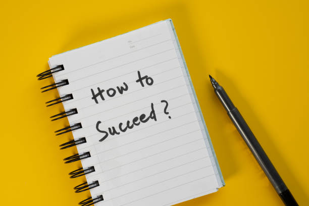istock Success strategy and goals background stock image, How to Succeed? concept background 2201008774