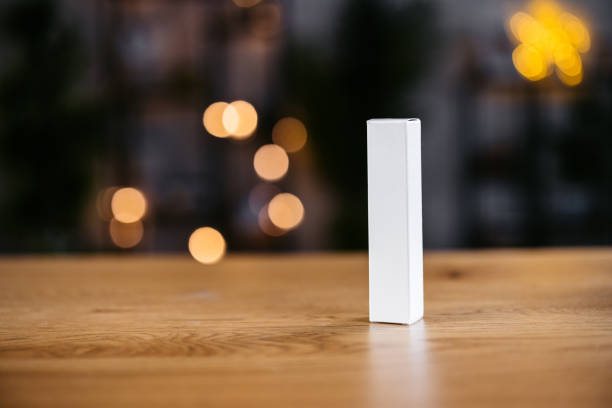 Blank beauty or skin care product on the table.