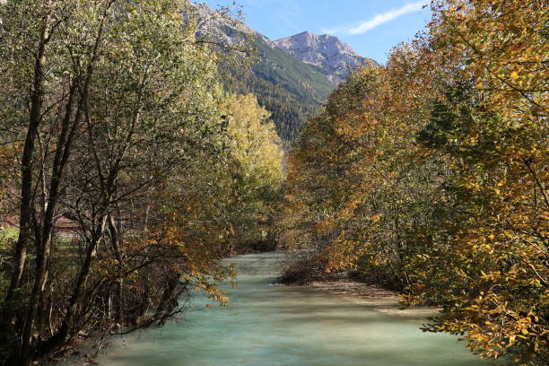 istock Sunny autumn day near Mittenwald in the Bavarian Alps 2201024384