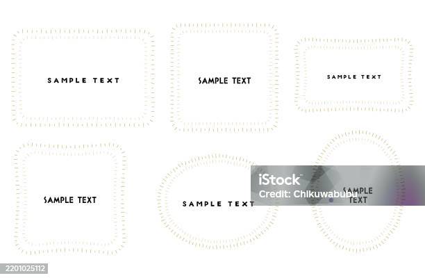 Hand Drawn Line Basic Frame Vector Illustration Stock Illustration ...
