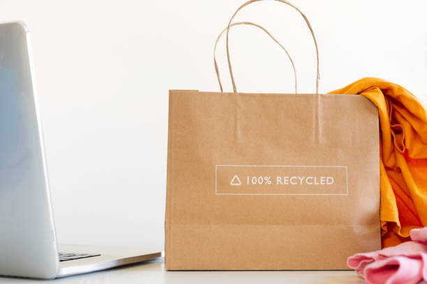 Eco-Friendly Shopping – 100% Recycled Paper Bag