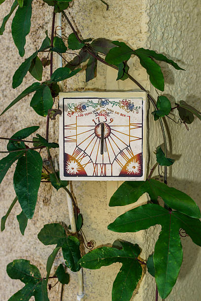 signage of the walking route to Santiago de Compostela