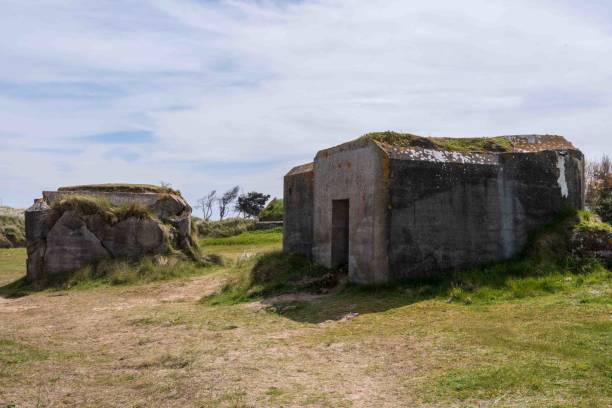 istock Bunker at Utah Beach in Normandy, France 2201045597