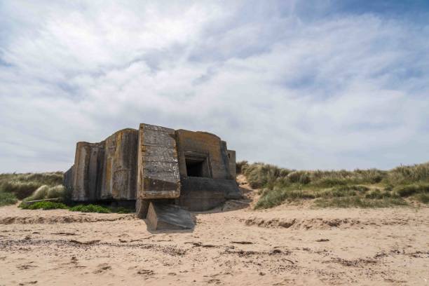 Utah Beach in Normandy, France