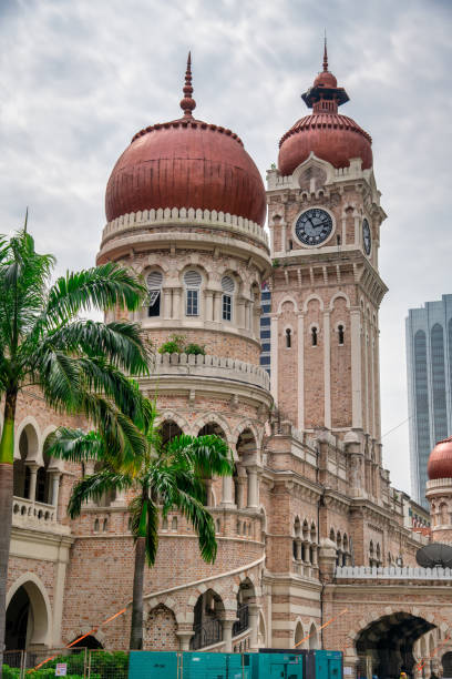 istock Iconic Sultan Abdul Samad Building exterior with Moorish-style architecture in Malaysia 2201055766